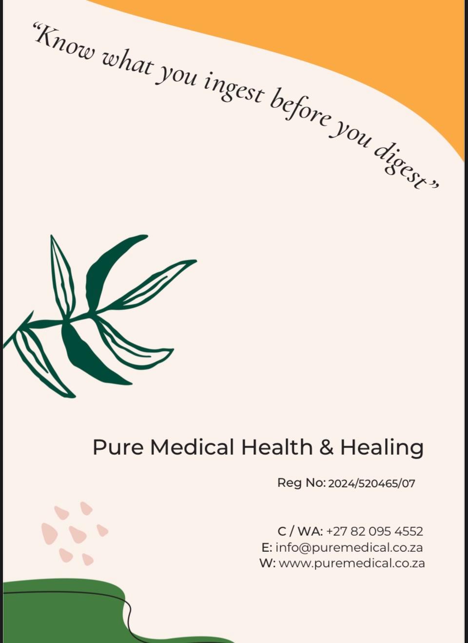 Pure Medical branding 2